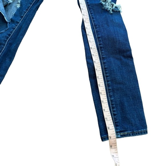 Levi’s 711 Skinny Distressed Blue Jeans Stretch Denim Classic Feminine Women/ 28 - Picture 11 of 16